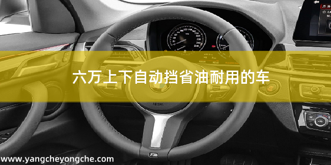 六万上下自动挡省油耐用的车